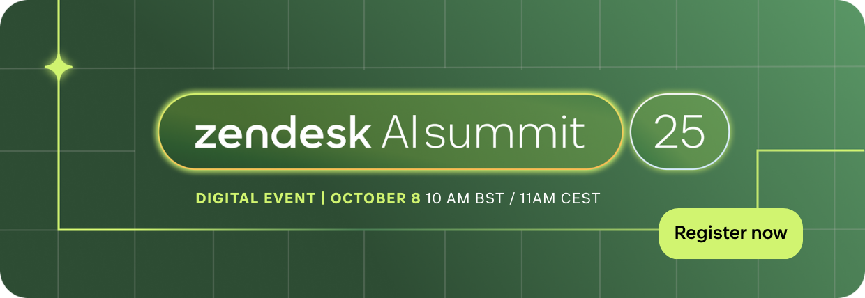 Zendesk AI Summit